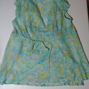 Motherhood Maternity blouse w/built in camisole